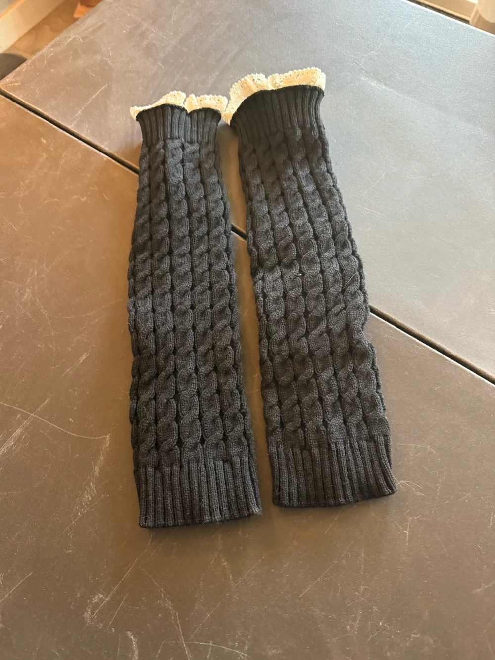 Handmade black cable